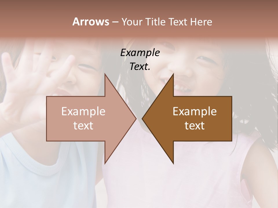 Handsome Outside Smiley PowerPoint Template
