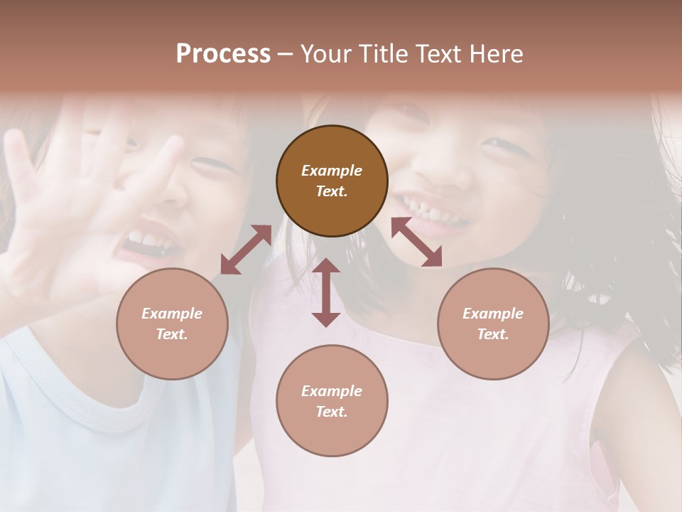 Handsome Outside Smiley PowerPoint Template