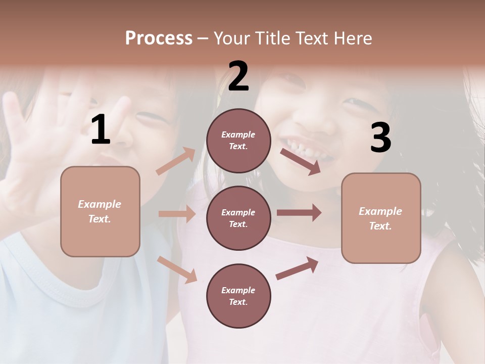 Handsome Outside Smiley PowerPoint Template