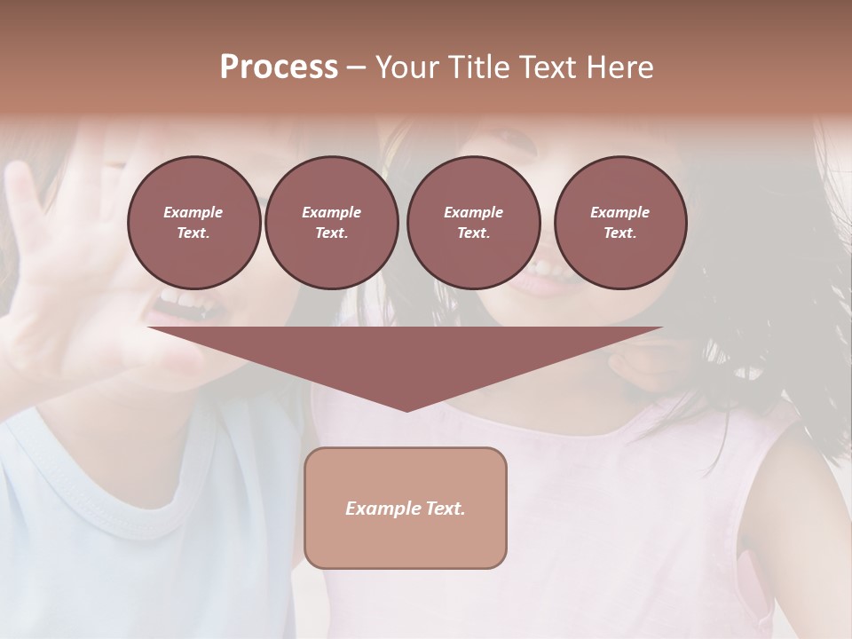Handsome Outside Smiley PowerPoint Template