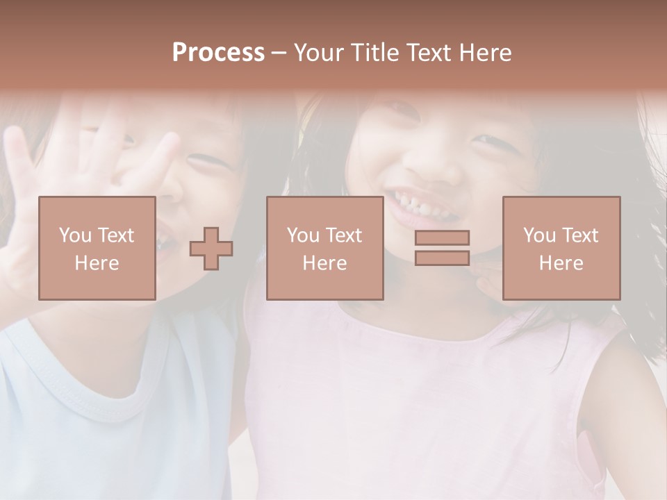 Handsome Outside Smiley PowerPoint Template