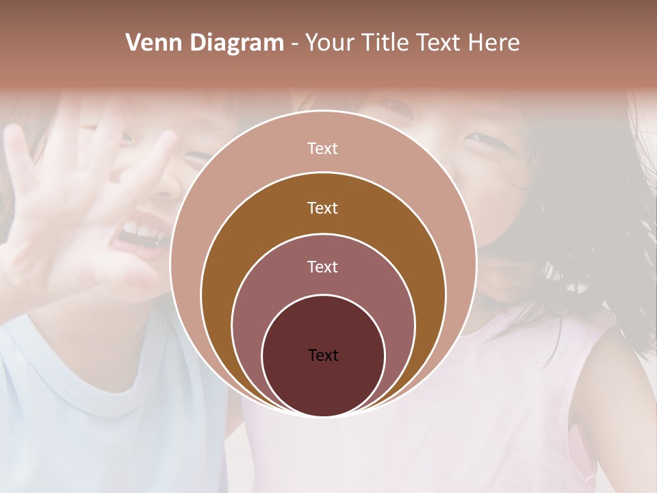 Handsome Outside Smiley PowerPoint Template