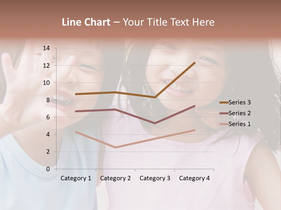 Handsome Outside Smiley PowerPoint Template