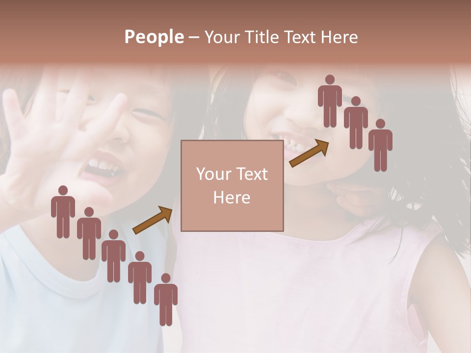 Handsome Outside Smiley PowerPoint Template