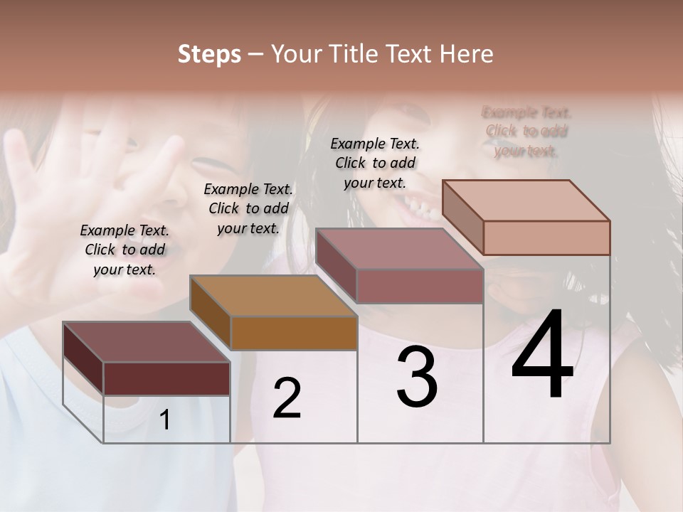 Handsome Outside Smiley PowerPoint Template