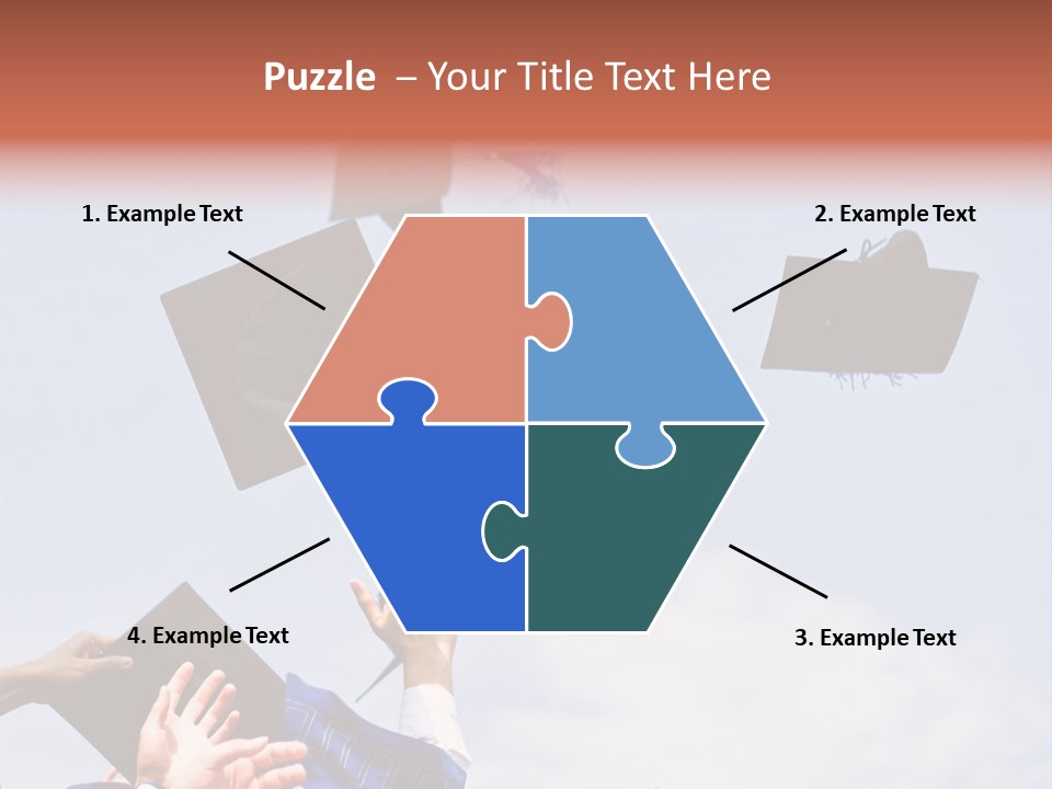 Mortarboard Masters Success PowerPoint Template