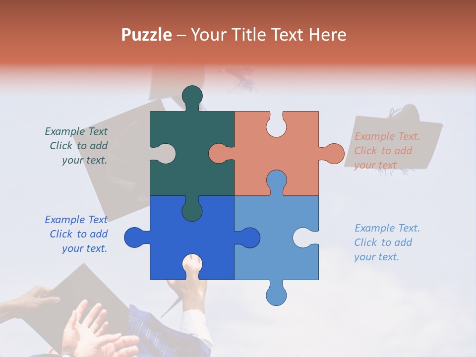 Mortarboard Masters Success PowerPoint Template