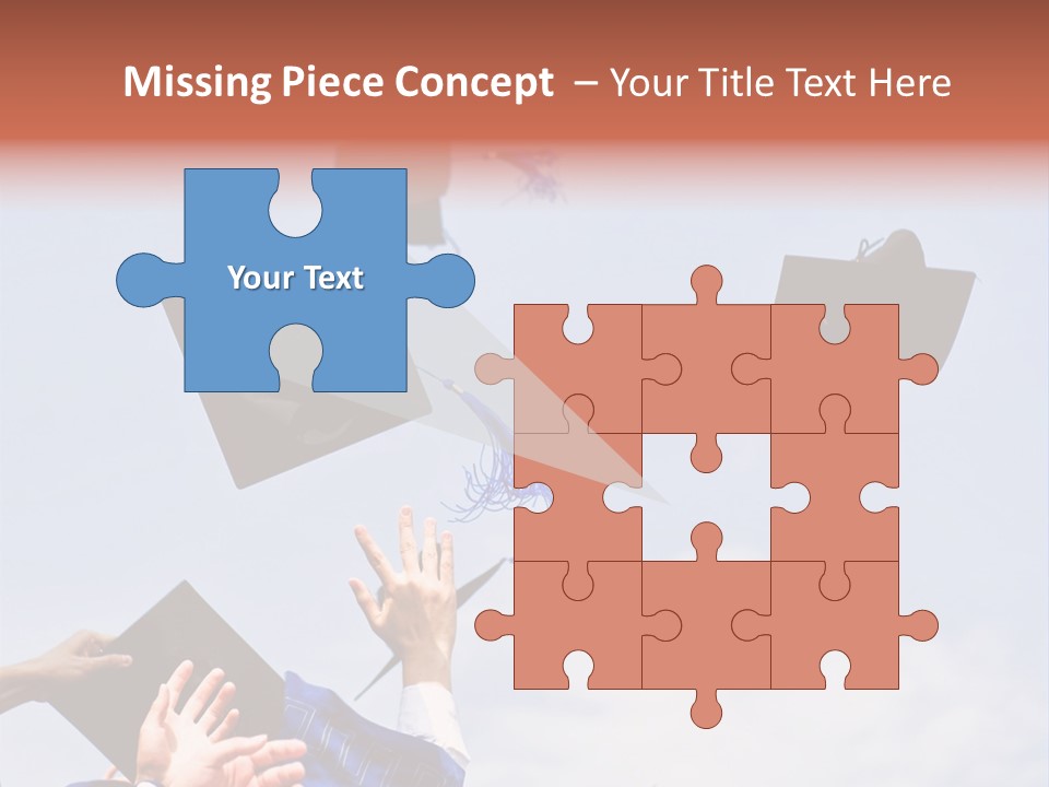 Mortarboard Masters Success PowerPoint Template