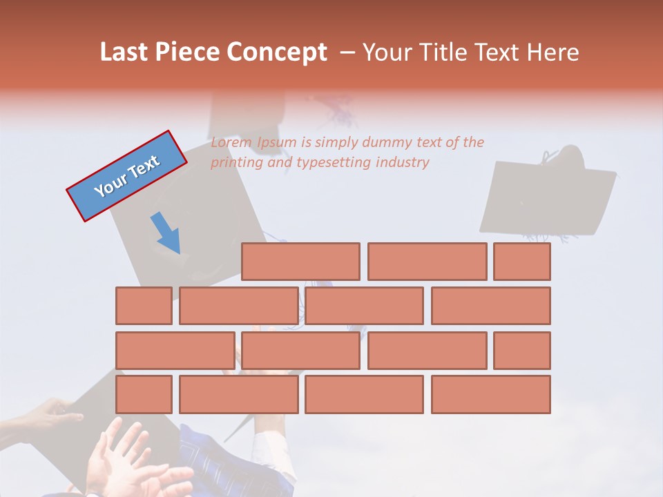 Mortarboard Masters Success PowerPoint Template