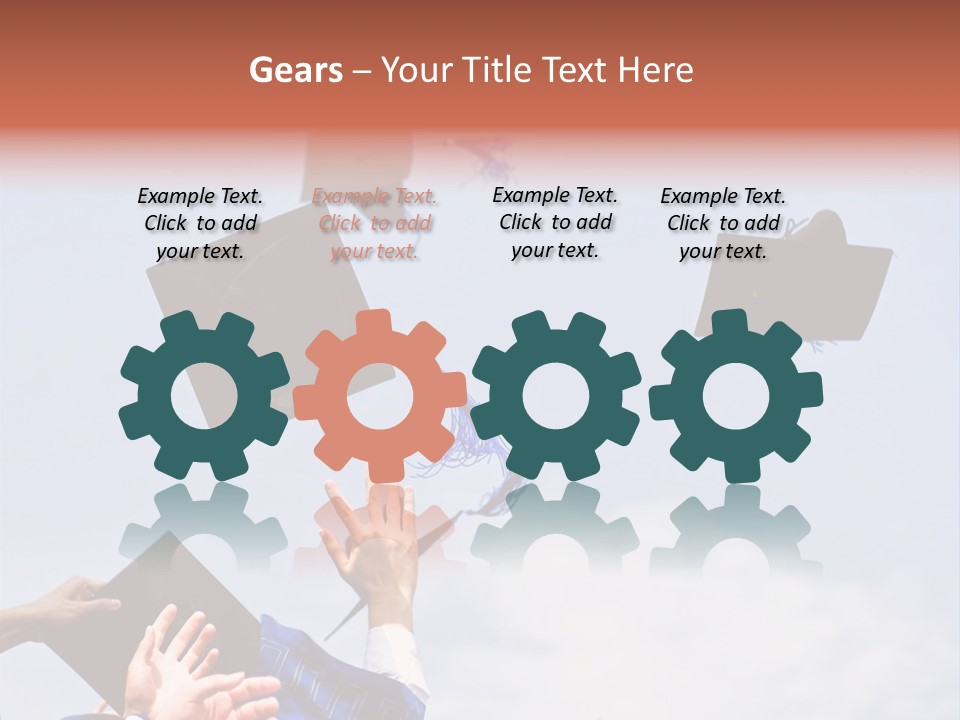 Mortarboard Masters Success PowerPoint Template