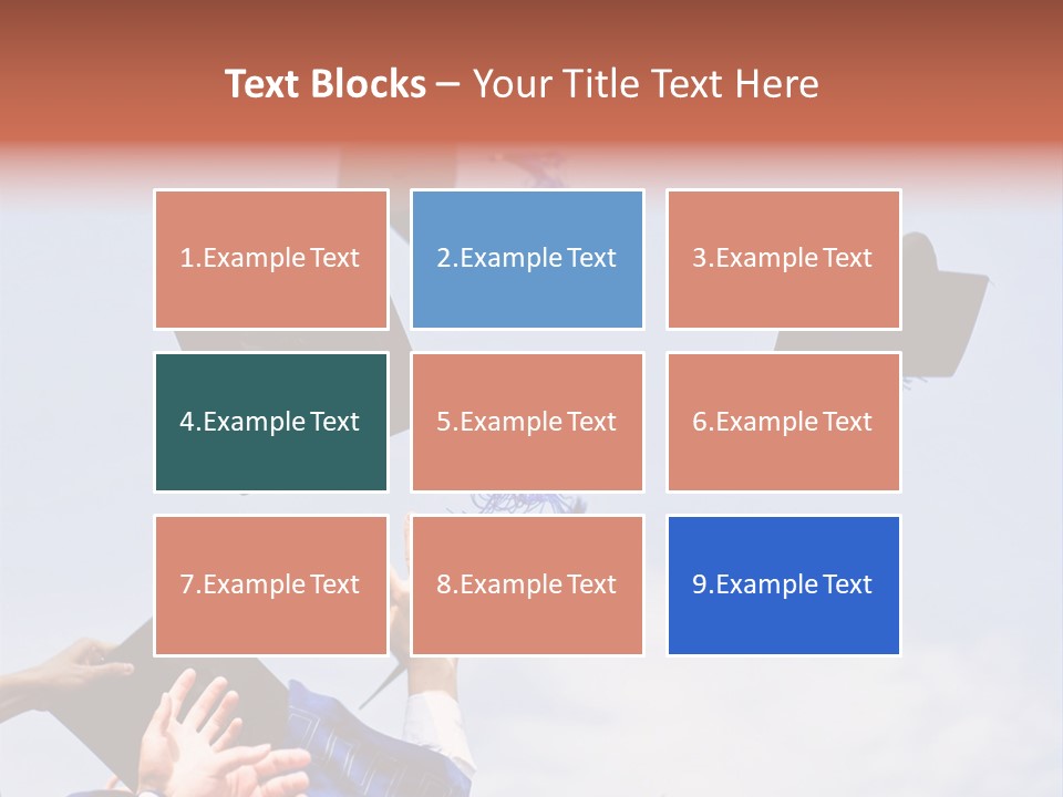 Mortarboard Masters Success PowerPoint Template