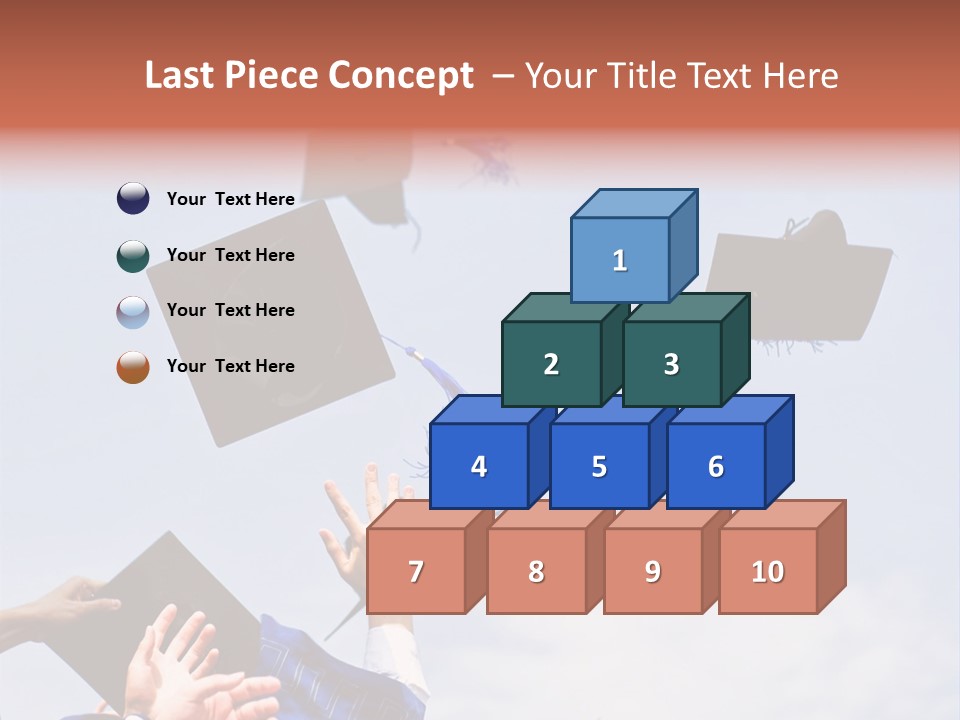 Mortarboard Masters Success PowerPoint Template