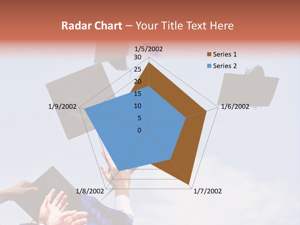 Mortarboard Masters Success PowerPoint Template