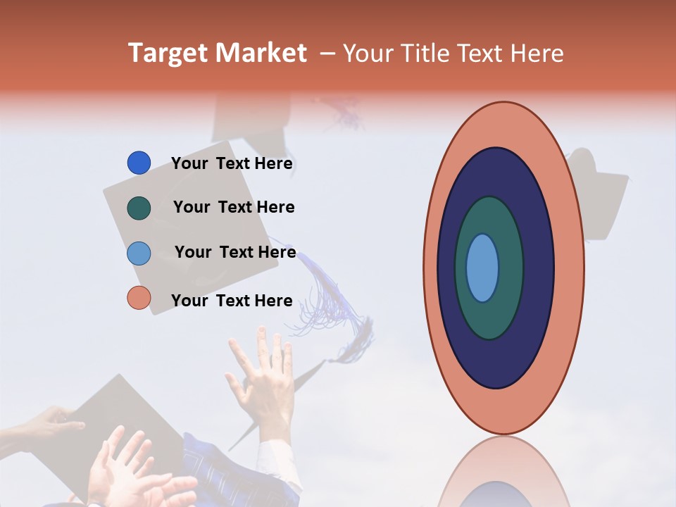 Mortarboard Masters Success PowerPoint Template