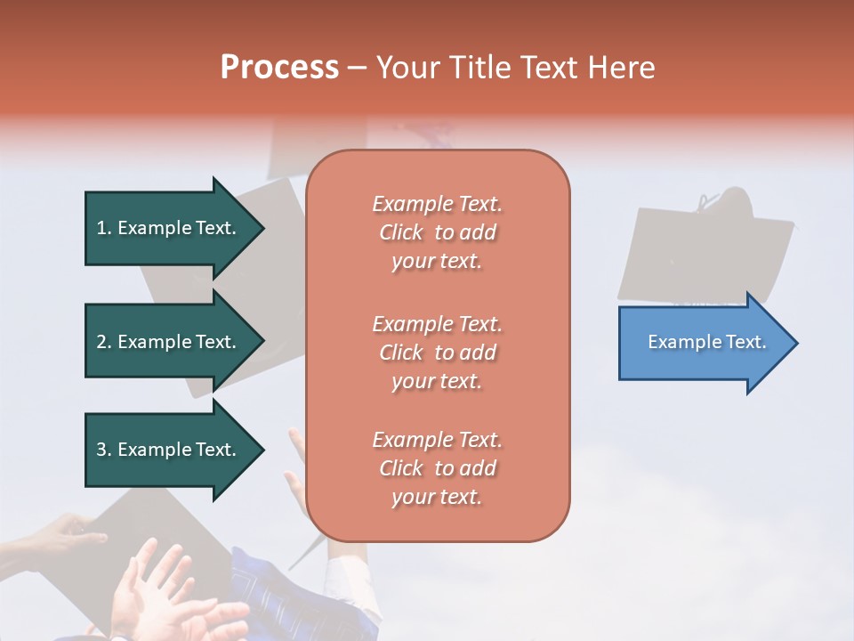 Mortarboard Masters Success PowerPoint Template