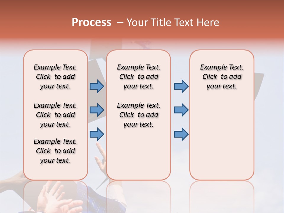 Mortarboard Masters Success PowerPoint Template