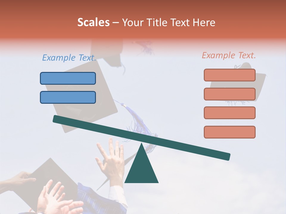Mortarboard Masters Success PowerPoint Template