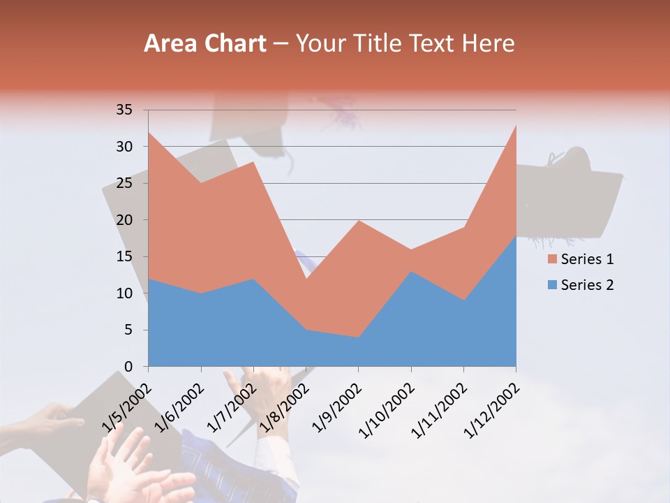 Mortarboard Masters Success PowerPoint Template