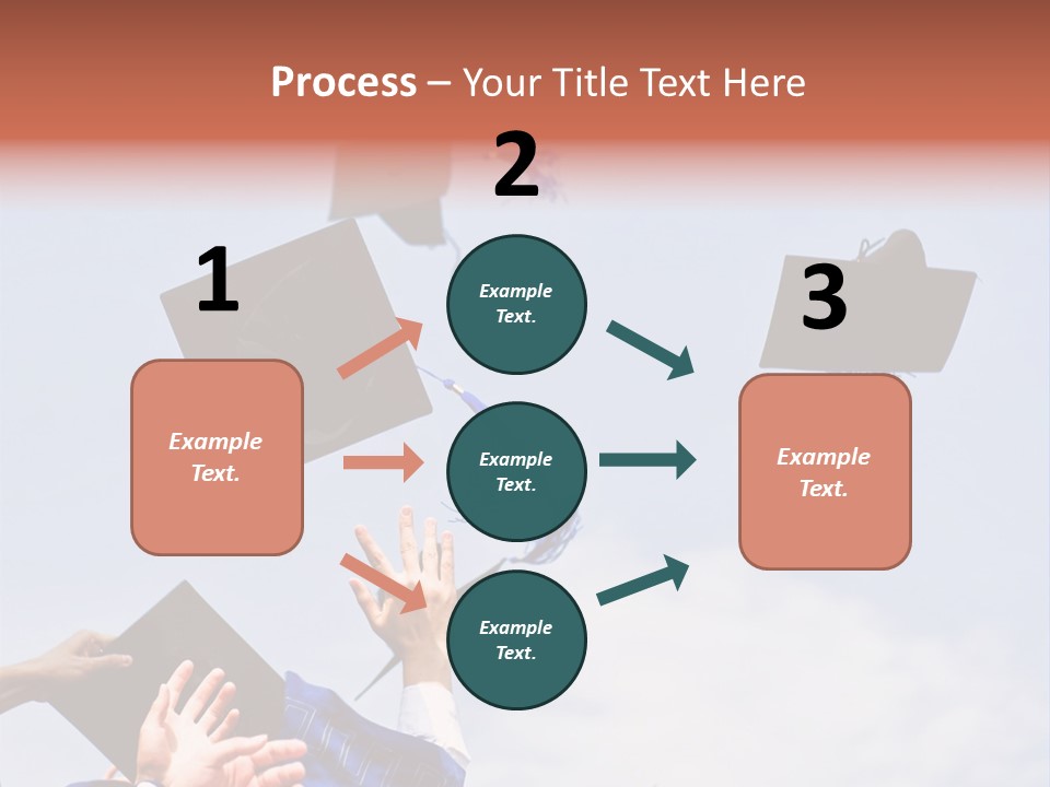 Mortarboard Masters Success PowerPoint Template