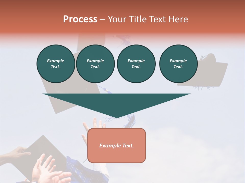 Mortarboard Masters Success PowerPoint Template