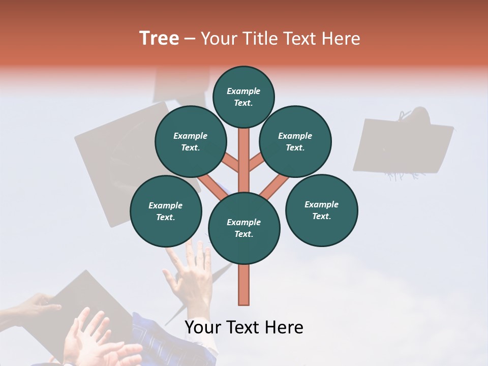 Mortarboard Masters Success PowerPoint Template