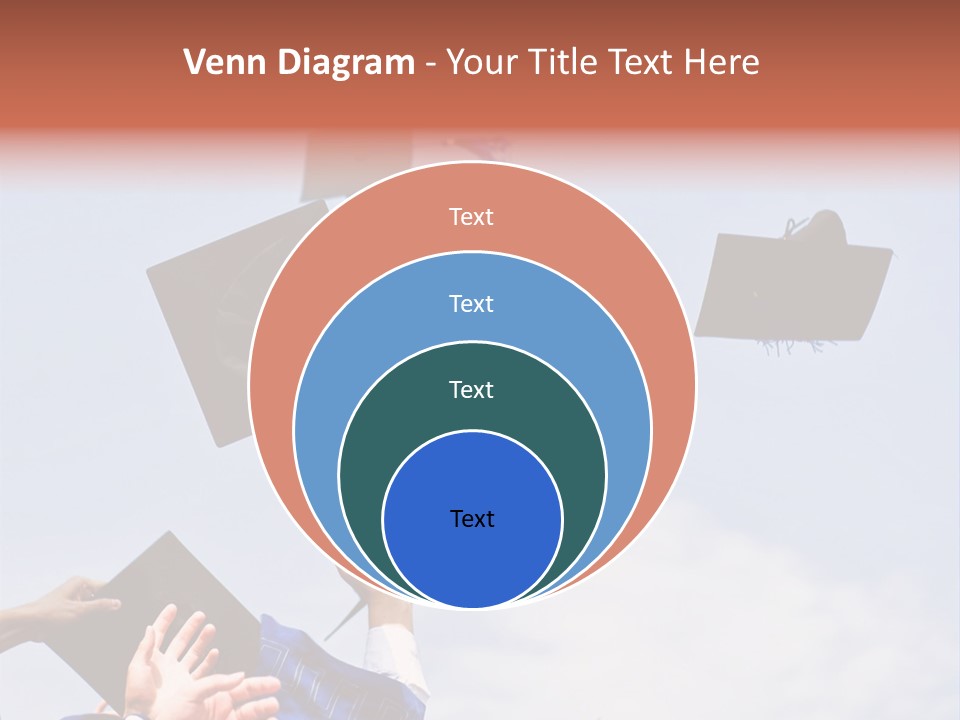Mortarboard Masters Success PowerPoint Template