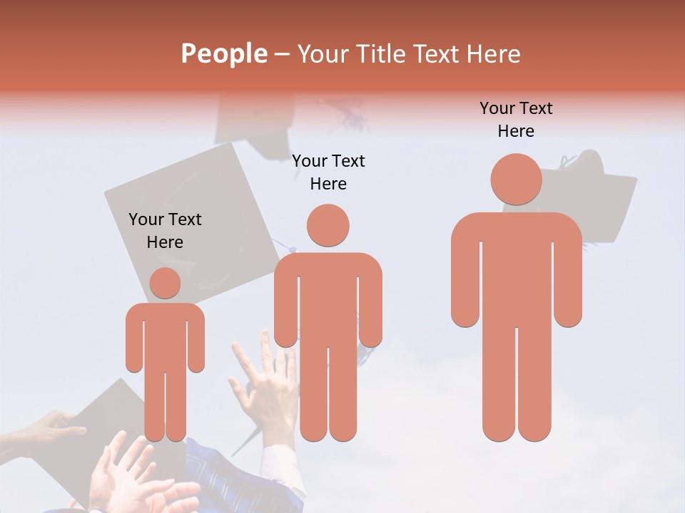 Mortarboard Masters Success PowerPoint Template