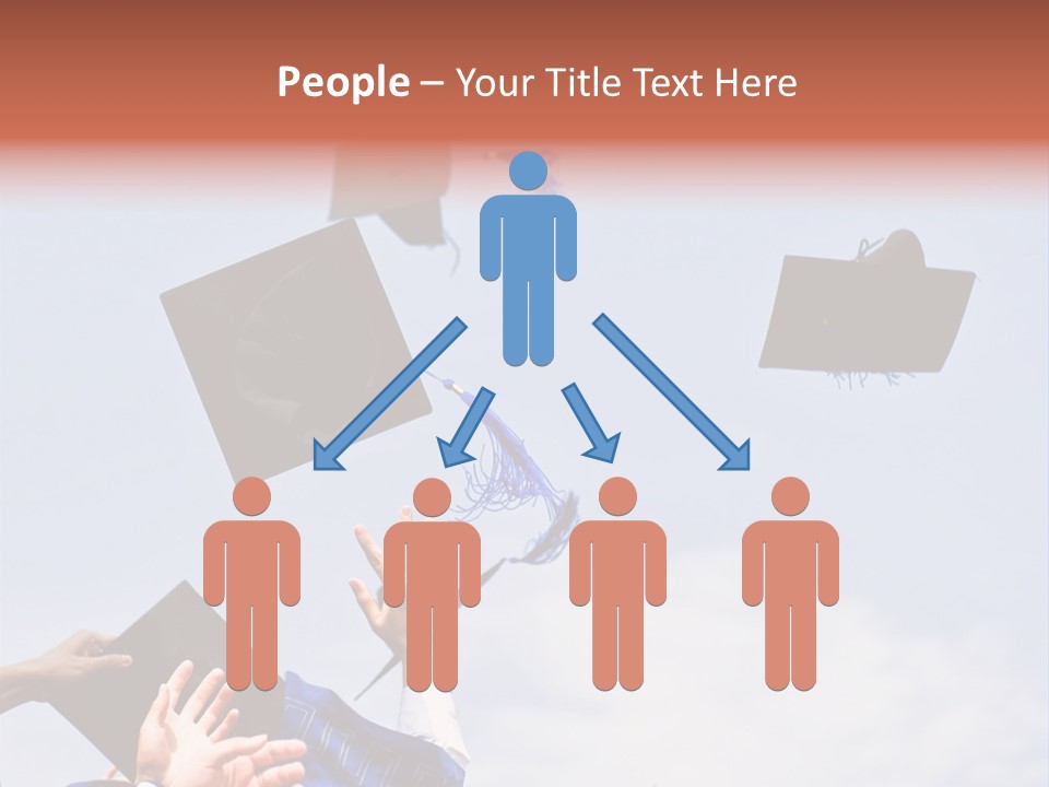 Mortarboard Masters Success PowerPoint Template