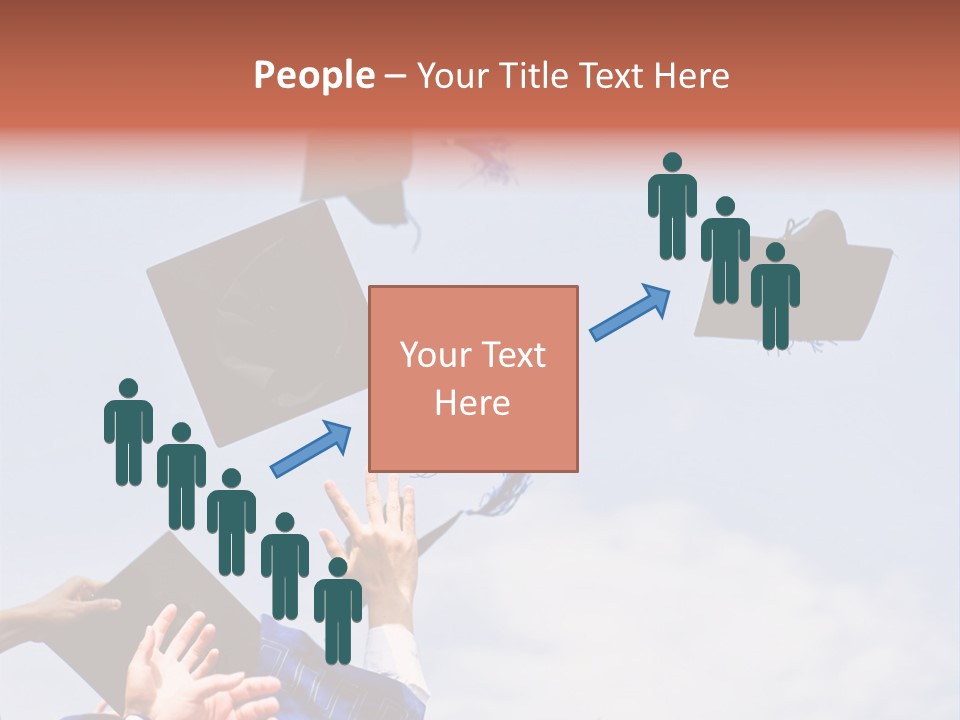 Mortarboard Masters Success PowerPoint Template