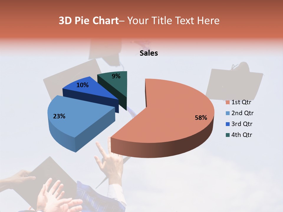 Mortarboard Masters Success PowerPoint Template