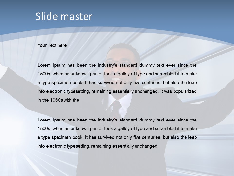 Traffic Background Railway PowerPoint Template