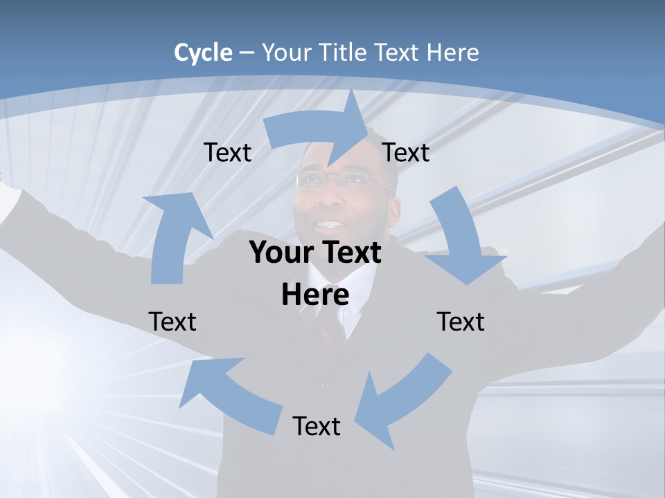 Traffic Background Railway PowerPoint Template