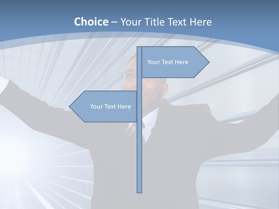 Traffic Background Railway PowerPoint Template