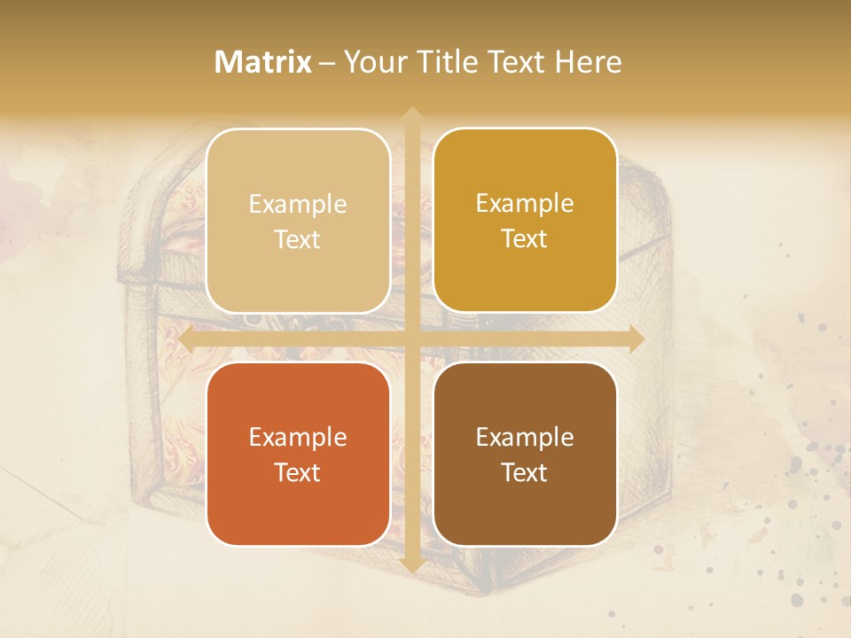 Single Retro Background PowerPoint Template