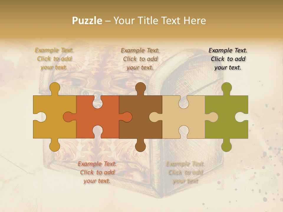 Single Retro Background PowerPoint Template