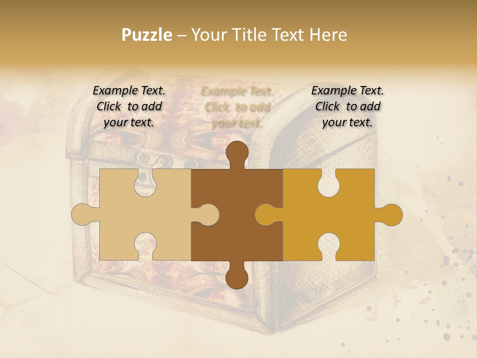 Single Retro Background PowerPoint Template