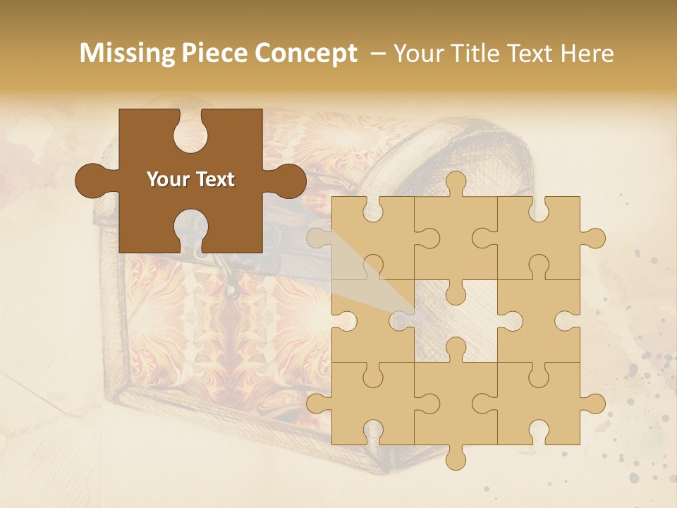 Single Retro Background PowerPoint Template