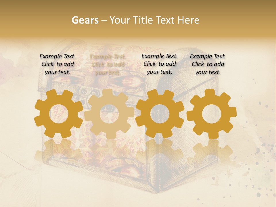 Single Retro Background PowerPoint Template