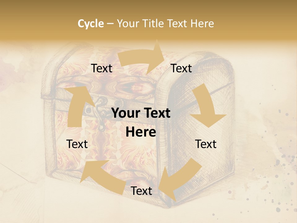Single Retro Background PowerPoint Template