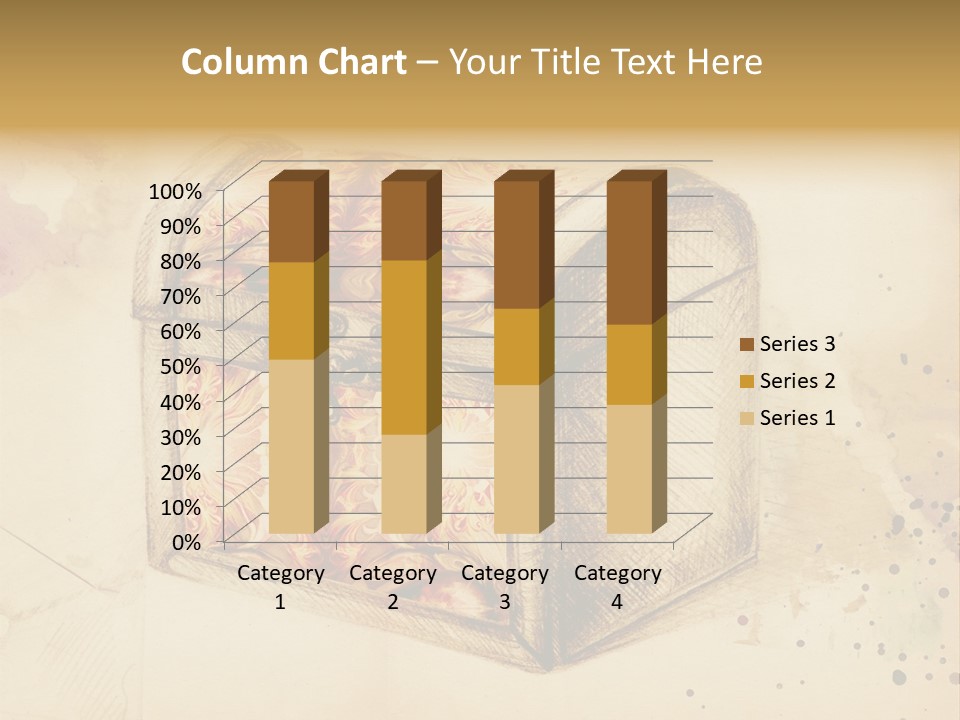 Single Retro Background PowerPoint Template
