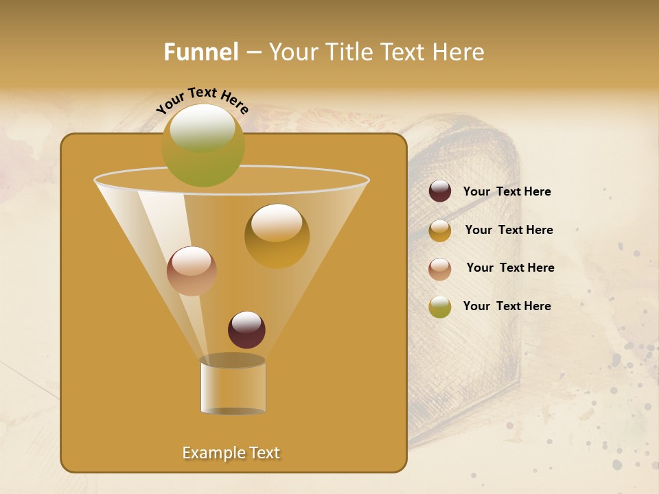 Single Retro Background PowerPoint Template
