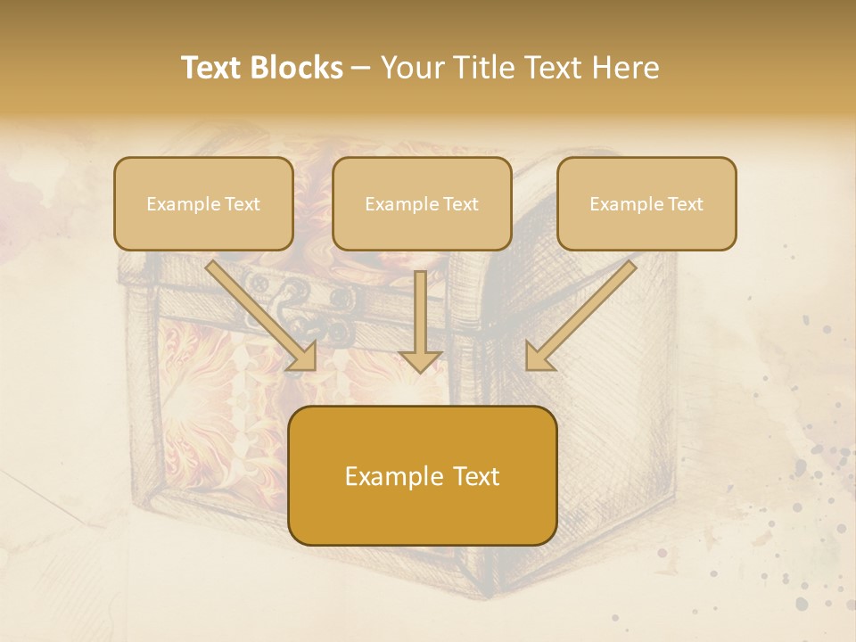 Single Retro Background PowerPoint Template