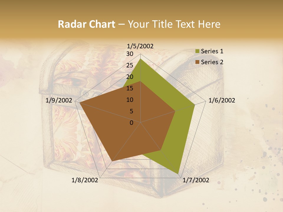 Single Retro Background PowerPoint Template
