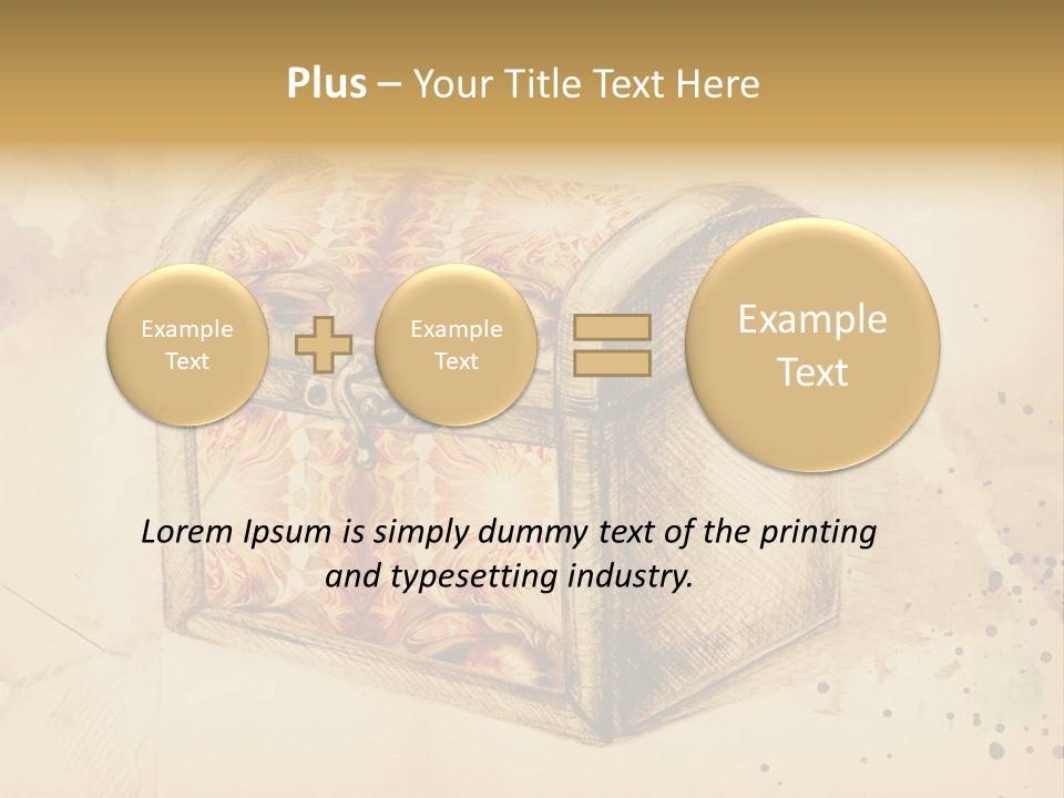 Single Retro Background PowerPoint Template