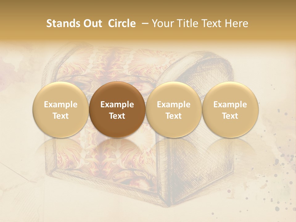 Single Retro Background PowerPoint Template