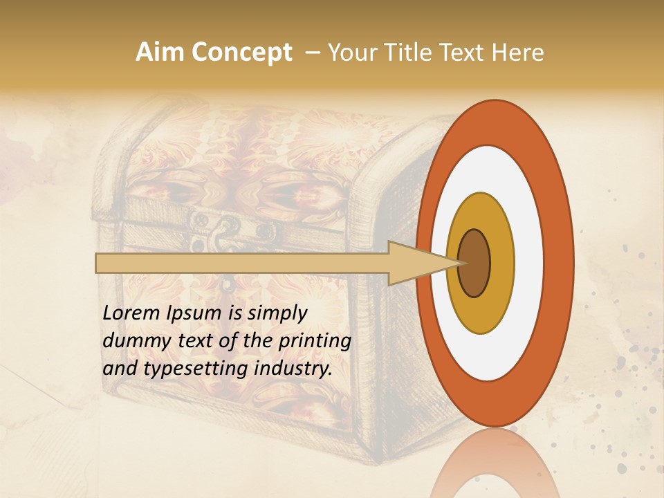 Single Retro Background PowerPoint Template