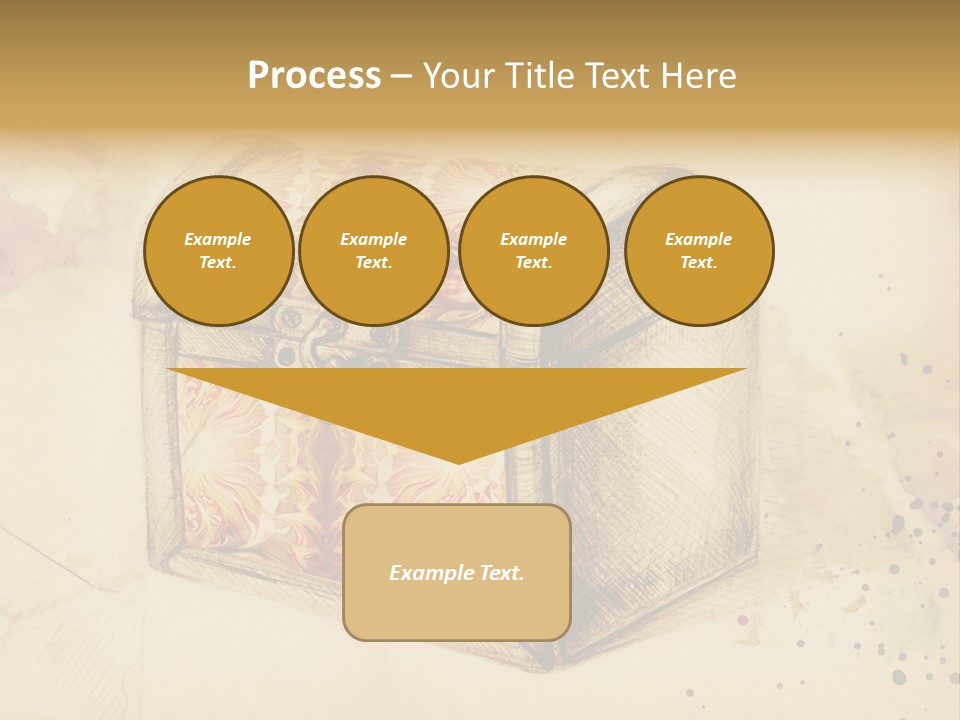 Single Retro Background PowerPoint Template