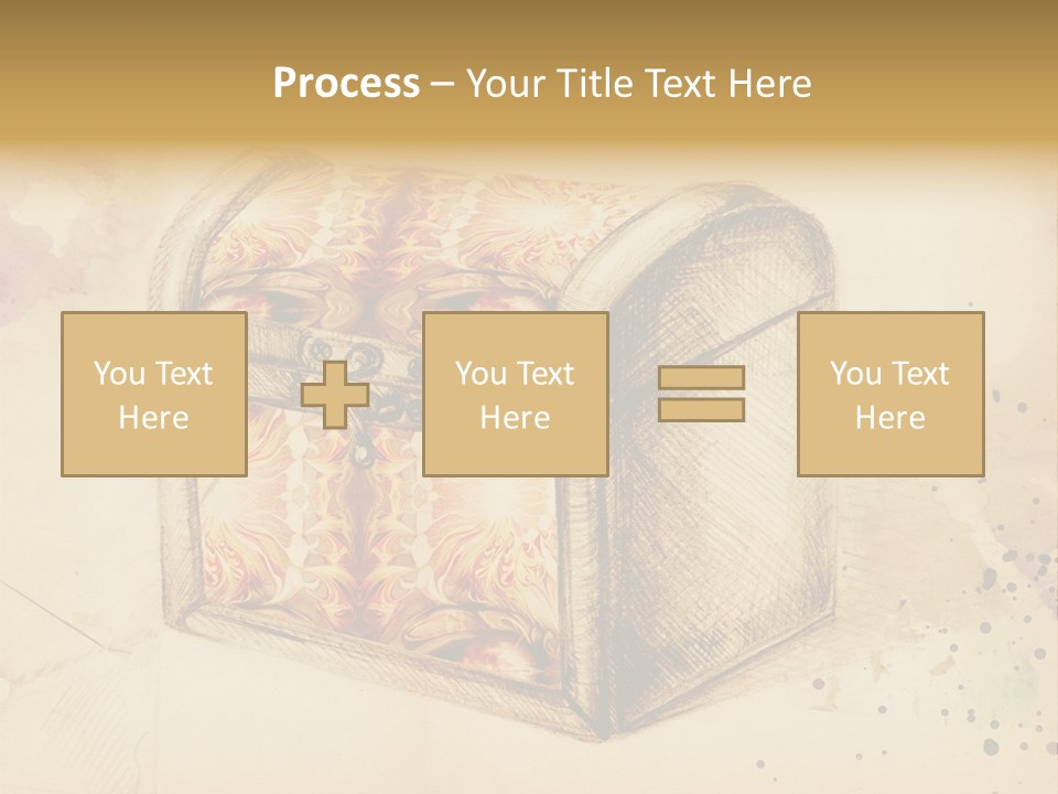 Single Retro Background PowerPoint Template