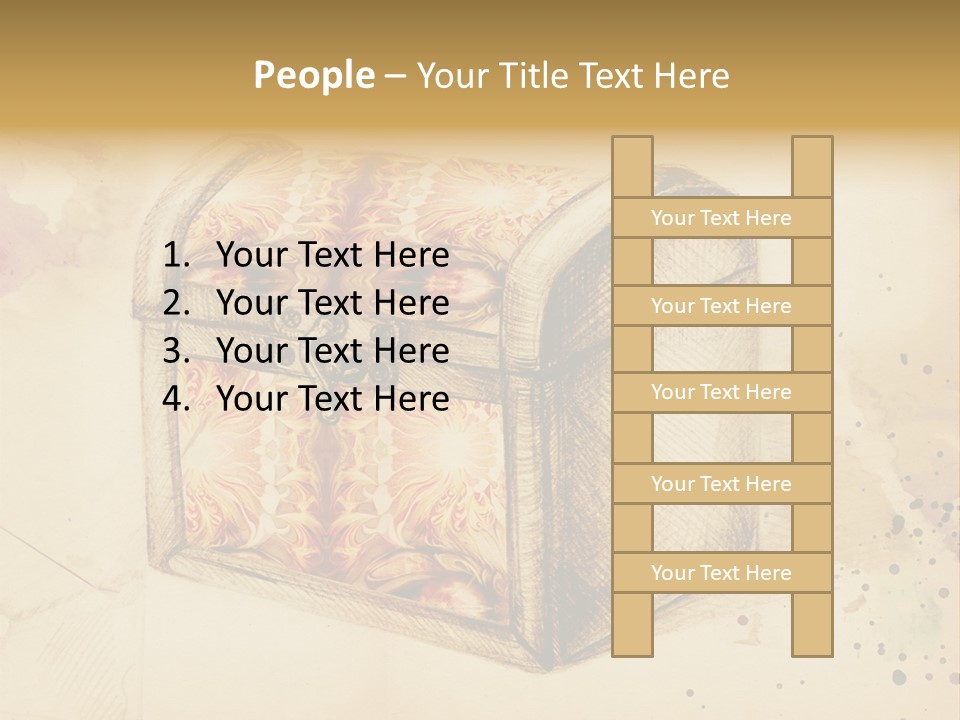 Single Retro Background PowerPoint Template