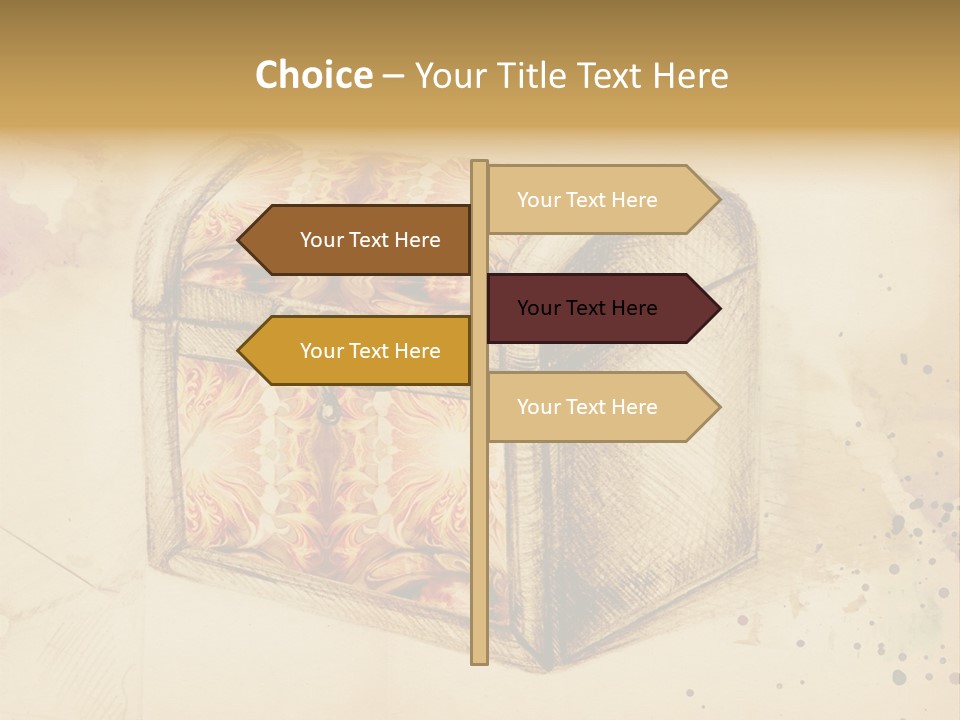 Single Retro Background PowerPoint Template